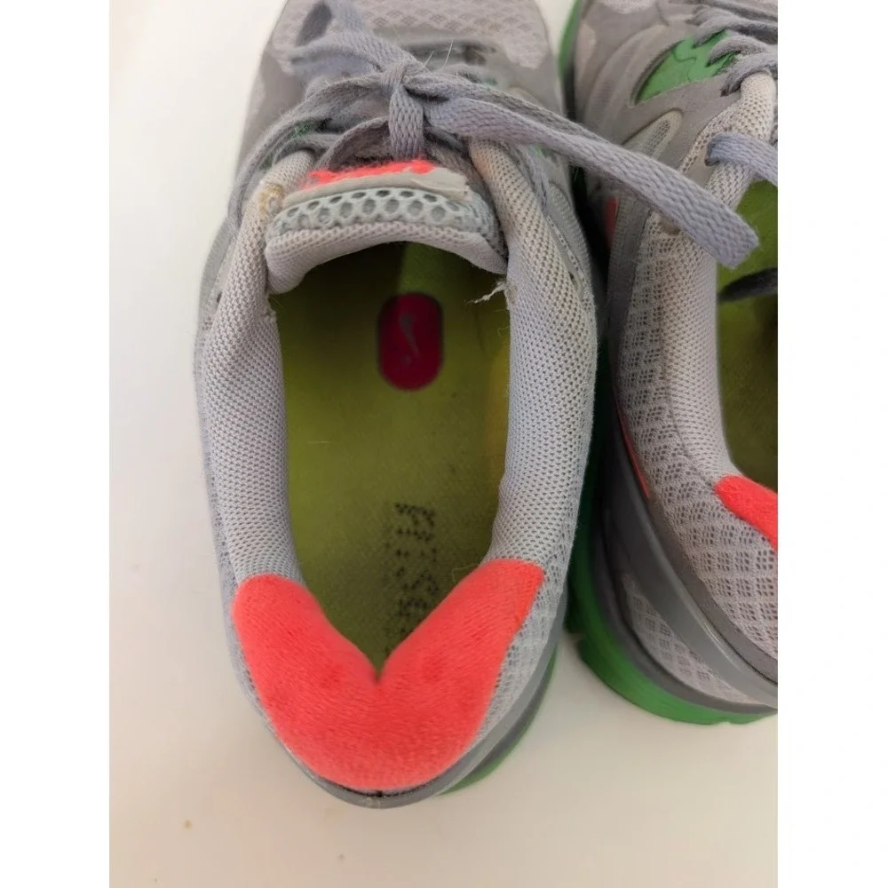 Nike Lunarglide 3 Women's Running Shoes Gray Green Pink 454315-063 US Size 7‎